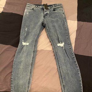 Zanerobe Men's 34 Joe Blow Denim Dark Blue (UNWORN, ORIGINAL TAGS)